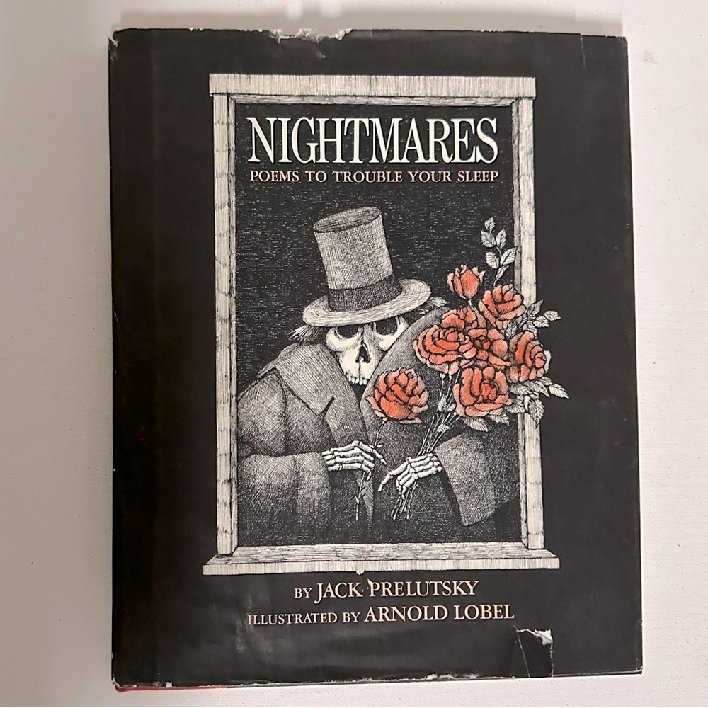 Nightmares Poems to Trouble your Sleep - Hardcover-Book -RARE